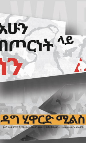 አሁን በጦርነት ላይ ነን